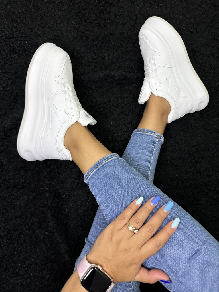 Tenis blanco alto sport Rodklvn