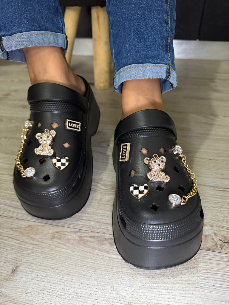 Clogs height bear love
