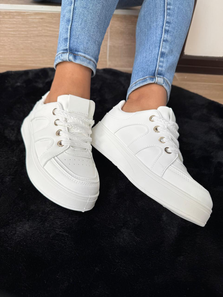 Tenis cinta trenzada