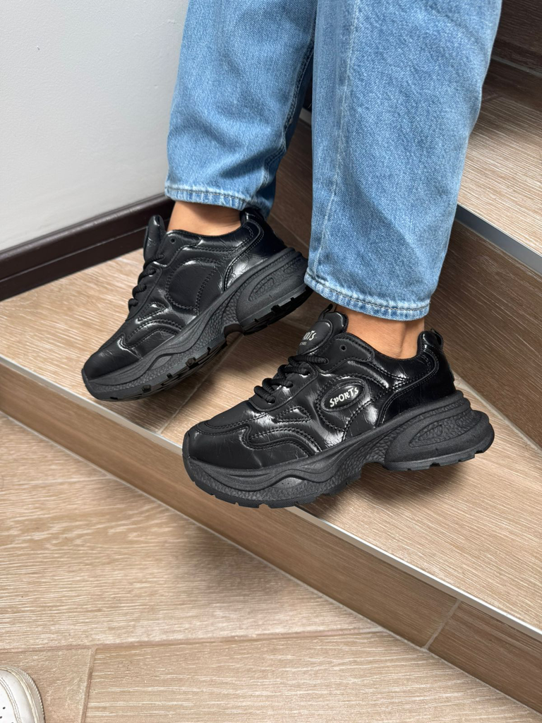 Tenis alto terciopelo 