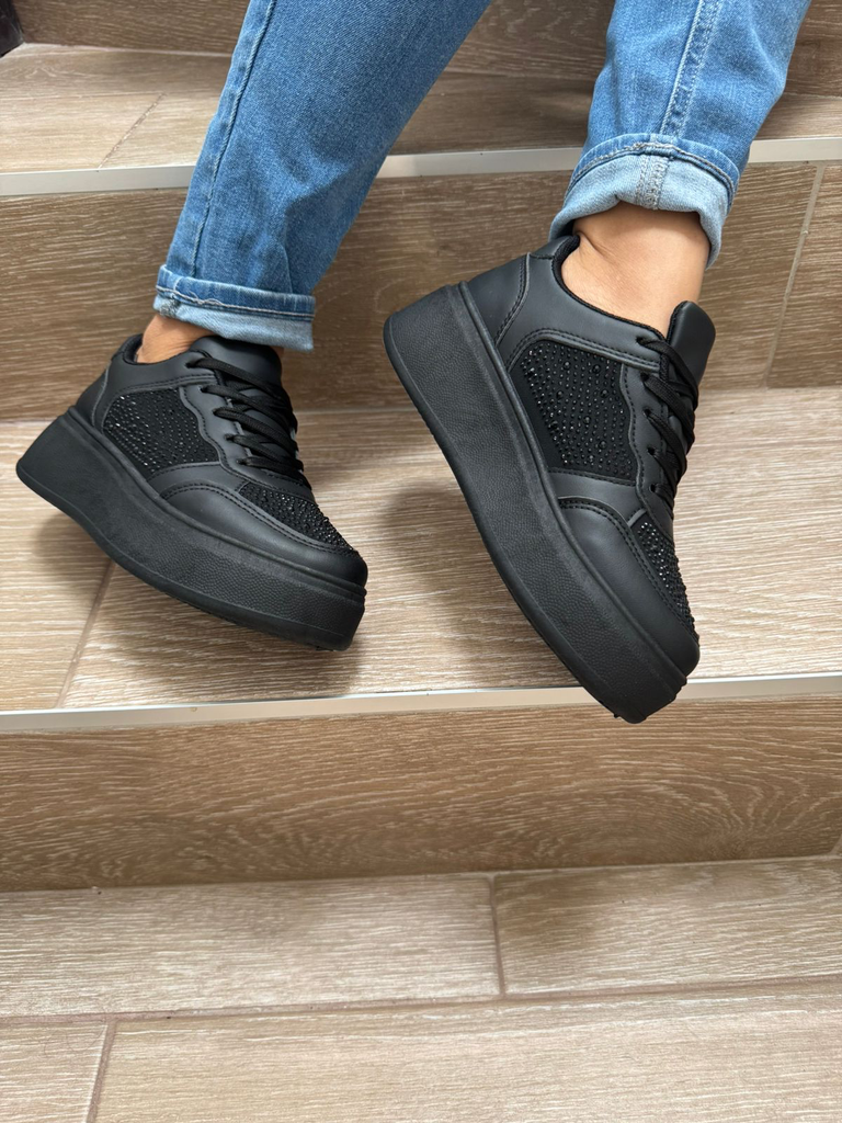 Tenis alto brillitos 2876