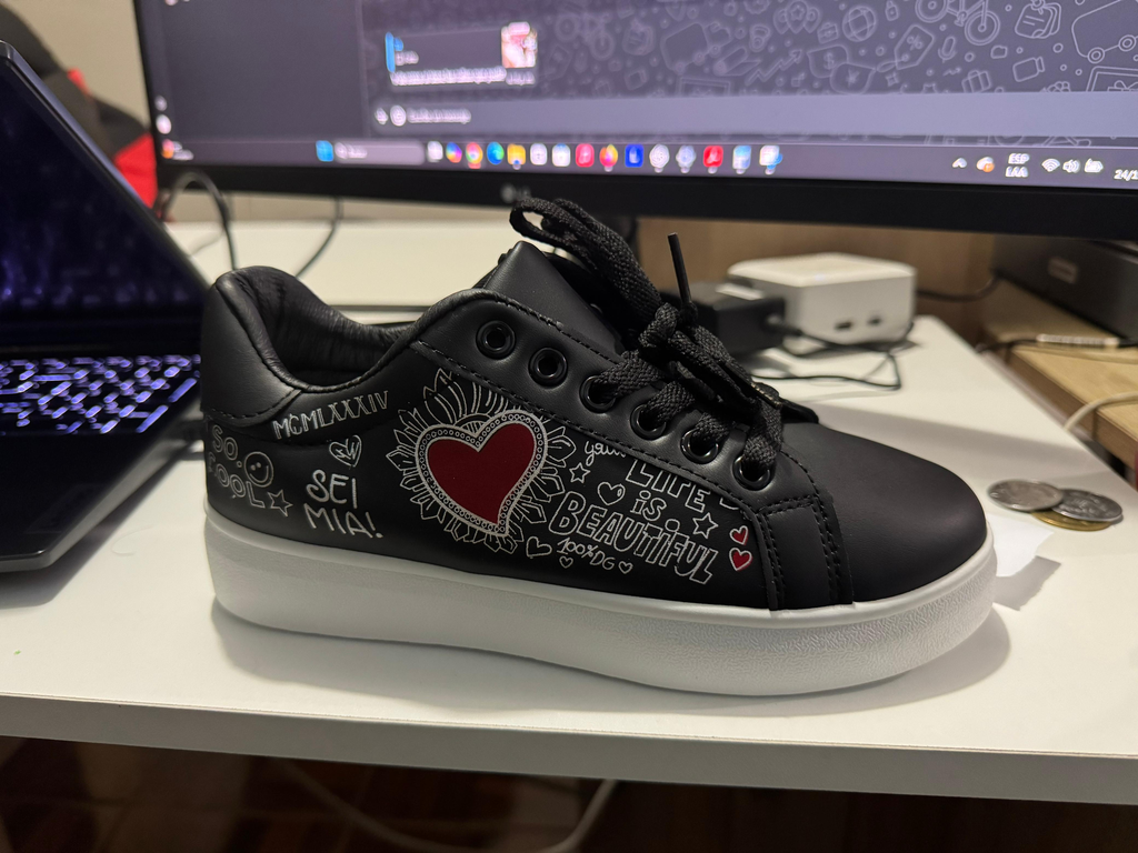 Tenis bajo life is beautiful 