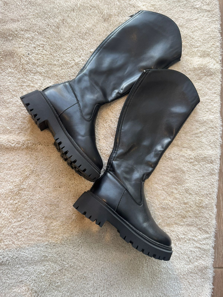 Botas altas lisas