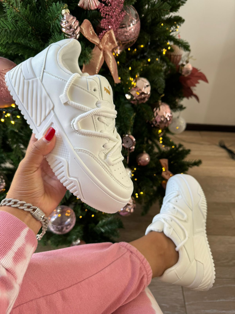 Tenis plataforma Puma doble cinta