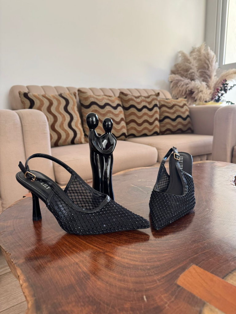 Stiletto mallita diamantada