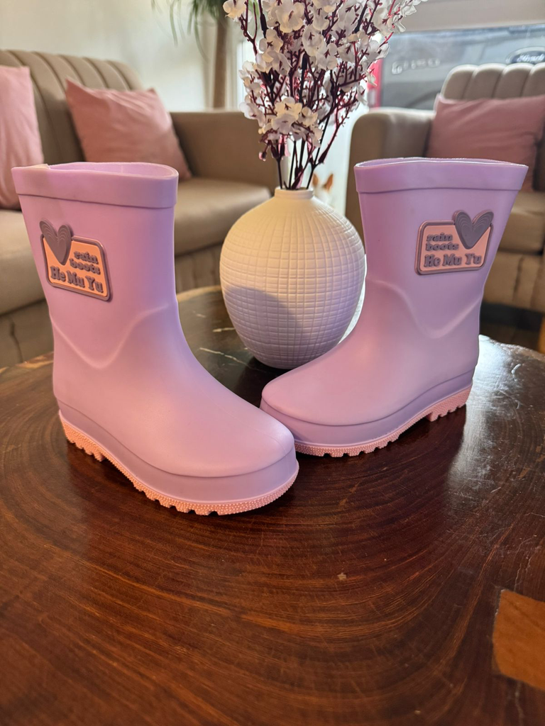 Botas para lluvia para niñas He Mu Yu