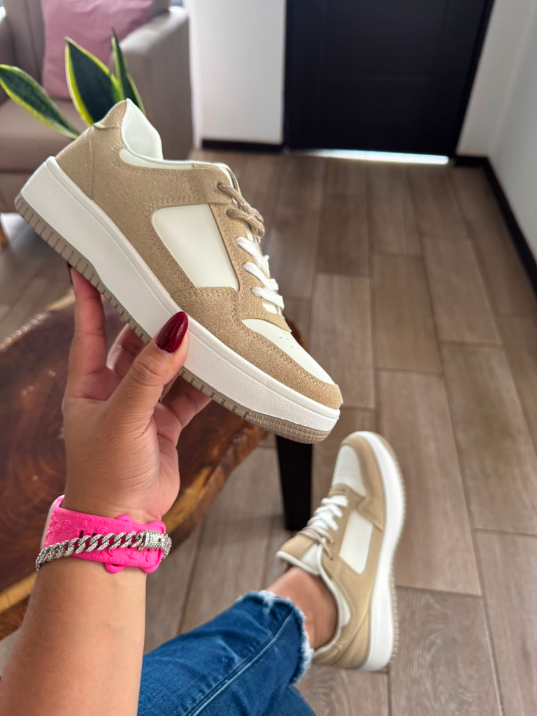 Tenis panita dos cintas