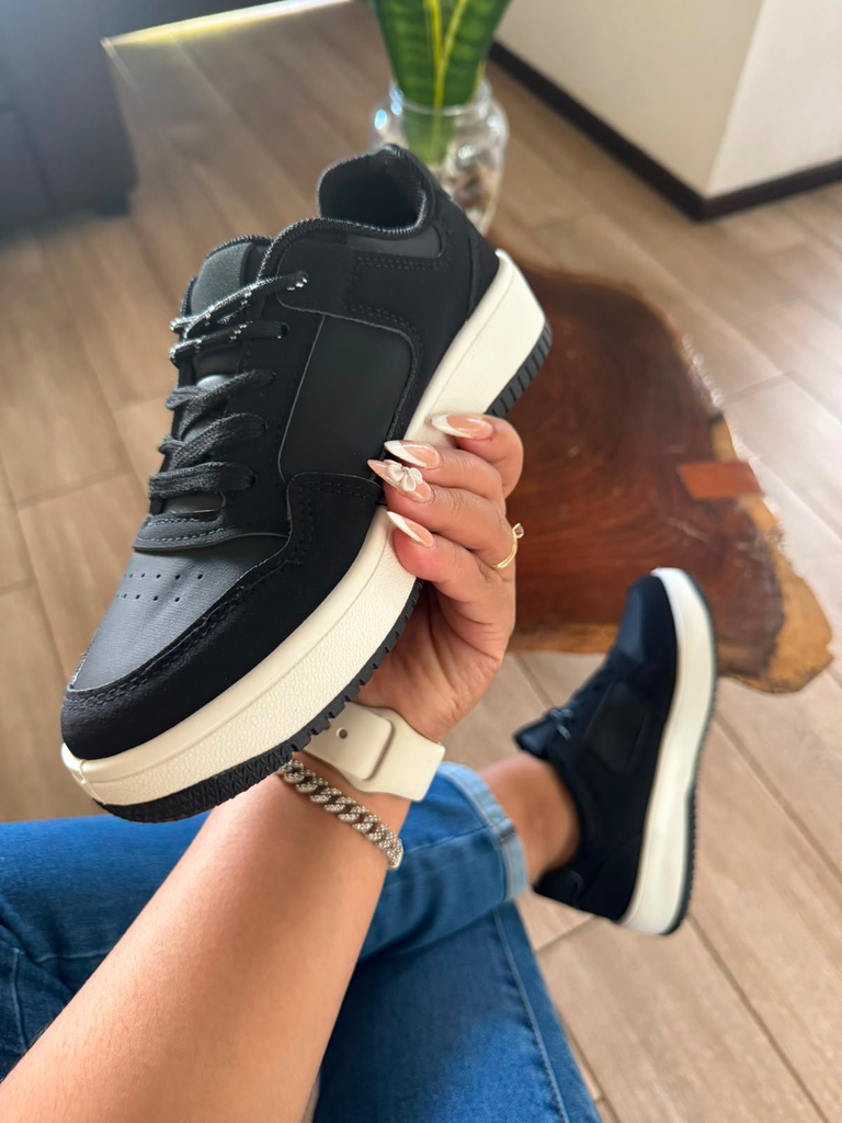 Tenis panita dos cintas