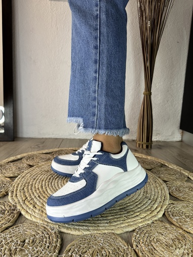 [B2317-2] Tenis adorno lona