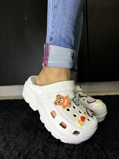 Crocs de plataforma