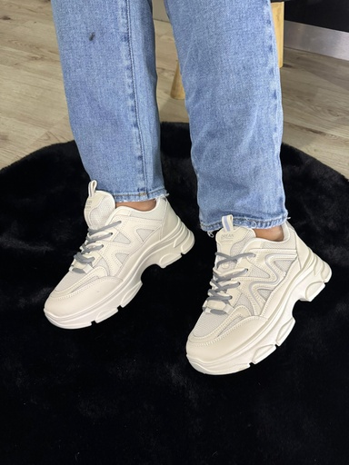 Tenis cinta gris