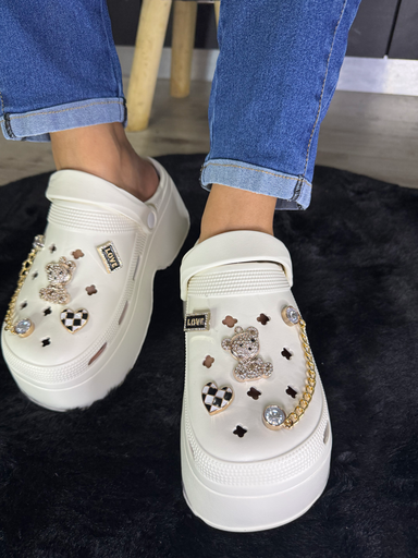 Clogs height bear love