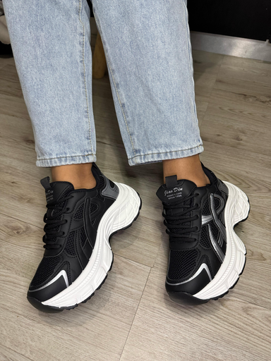 Tenis alto corbata