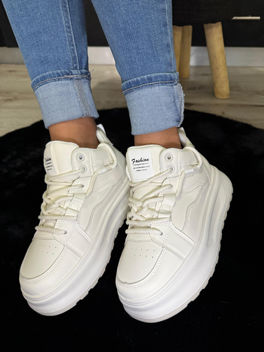 Tenis botines doble cinta