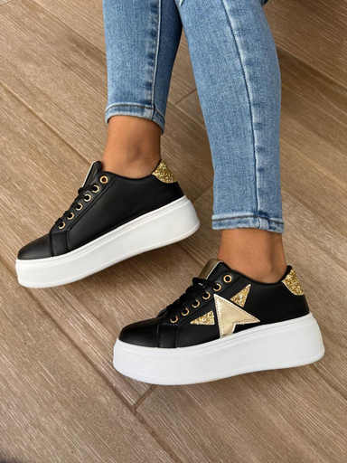 Tenis plataforma estrella brillante