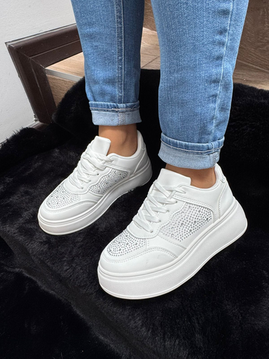 Tenis alto brillitos 2876