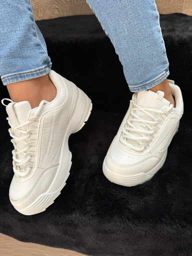 Tenis all white S111