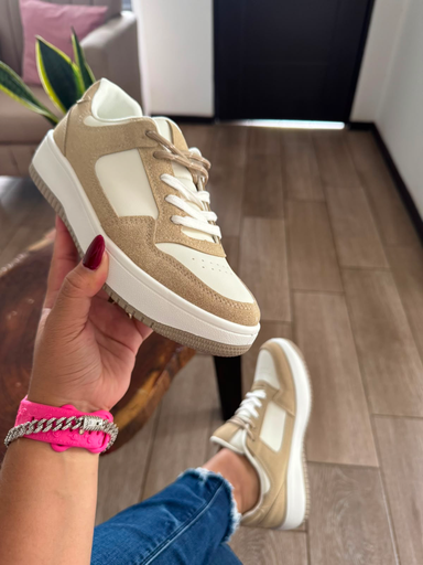 Tenis panita dos cintas